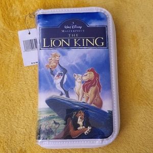 Disney lion king VHS wallet
